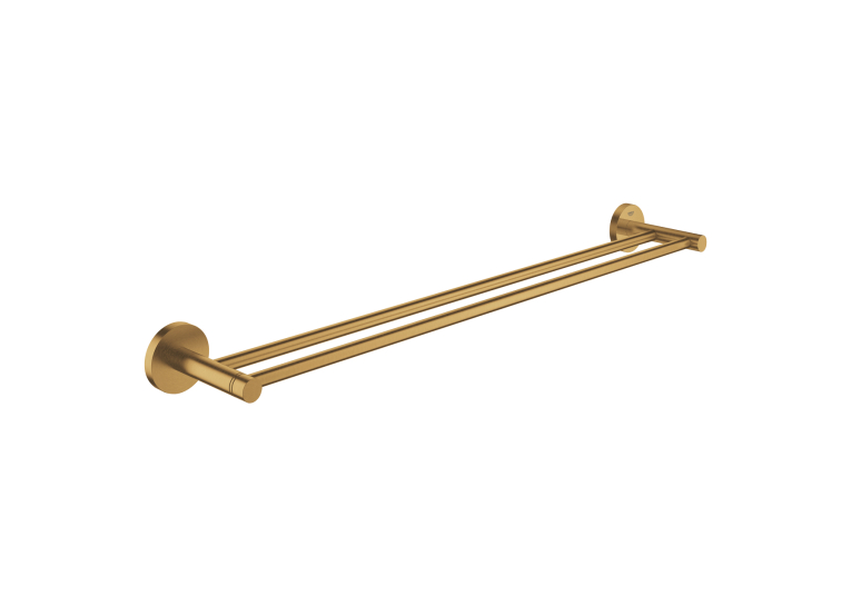 Тримач рушника Grohe Essentials, подвійний (40802GN1) Золото матове
