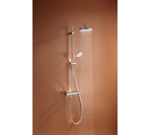 Душова система з термостатом для настінного монтажу Grohe Tempesta System 210 (26811001)