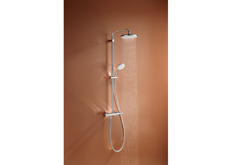 Душевая система с термостатом для настенного монтажа Grohe Tempesta System 210 (26811001)