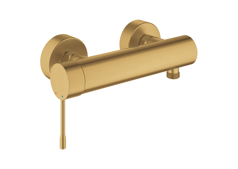 Одноважільний змішувач для душу Grohe Essence (25252GN1) Золото матове
