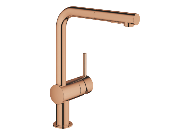 Однорычажный смеситель для мойки Grohe Minta (30274DA0) Бронза
