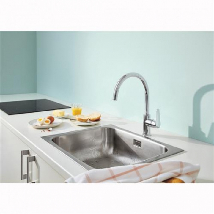 Одноважільний змішувач для мийки Grohe Start Curve (31554001)
