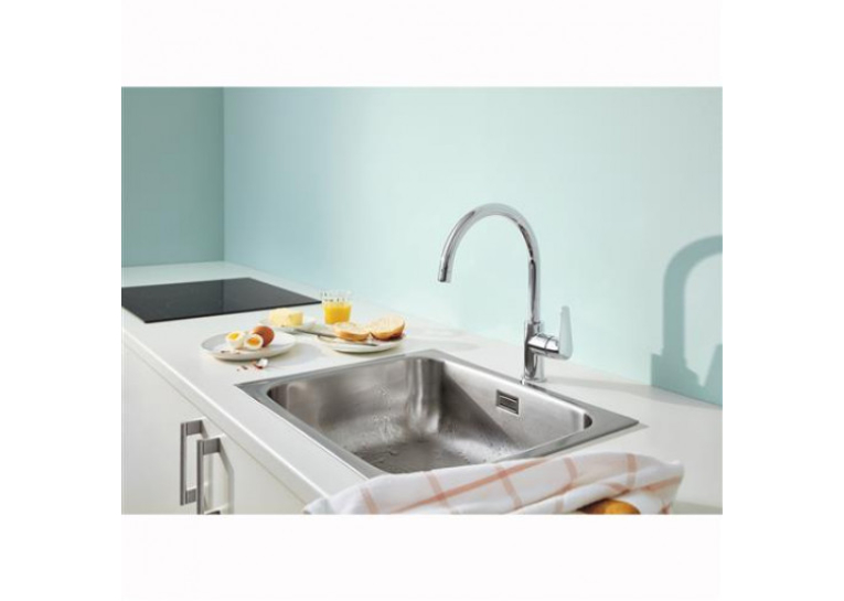 Однорычажный смеситель для мойки Grohe Start Curve (31554001)