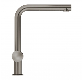 Одноважільний змішувач для миття з вентилем Grohe Minta (31558AL0) Графіт матовий