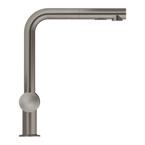 Однорычажный смеситель для мойки с вентилем Grohe Minta (31558AL0) Графит матовый