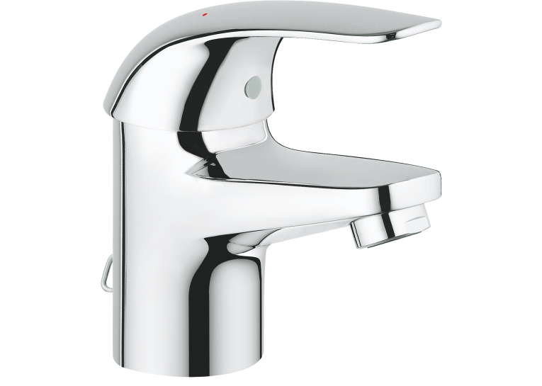 Смеситель однорычажный для раковины Grohe Euroeco S-Size с цепочкой (32881000)