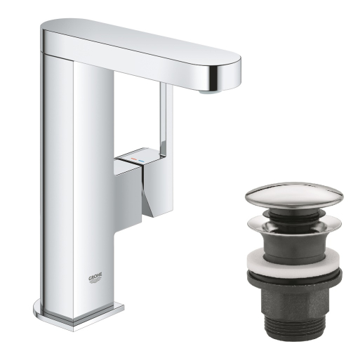 Однорычажный смеситель для раковины Grohe Plus, М-Size (23872003)
