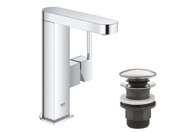 Однорычажный смеситель для раковины Grohe Plus, М-Size (23872003)
