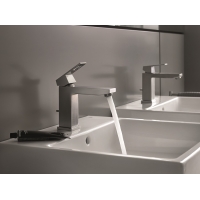 Одноважільний змішувач для раковини Grohe Eurocube M-Size (23445DC0) Сталь
