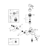 Однорычажный смеситель для ванны Grohe BauLoop New (23603001)