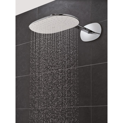 Верхний душ Grohe Rainshower 360 Mono с душевым кронштейном 450 мм, 1 режим струи (26450LS0)