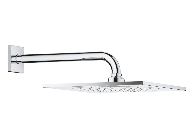 Верхній душ Grohe Rainshower Aqua 10 з душовим кронштейном 286 мм, 1 режим струменю (26860000)
