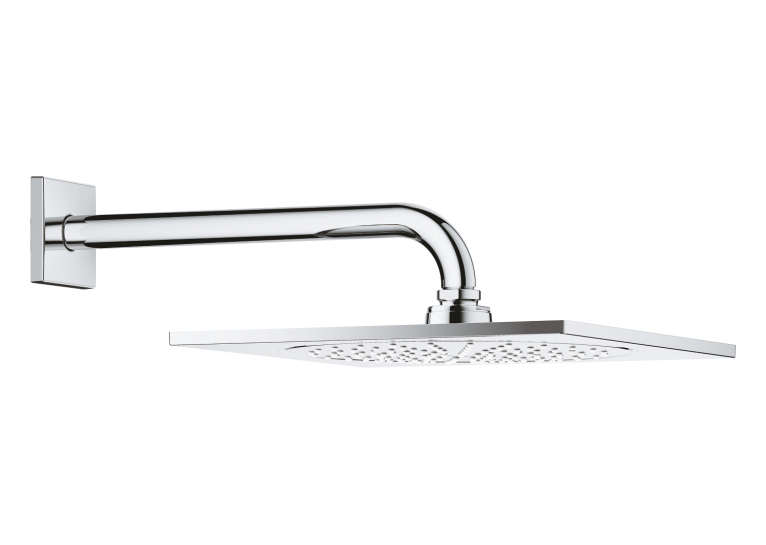 Верхній душ Grohe Rainshower Aqua 10 з душовим кронштейном 286 мм, 1 режим струменю (26860000)