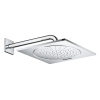 Верхній душ Grohe Rainshower Aqua 10 з душовим кронштейном 286 мм, 1 режим струменю (26860000)