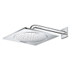 Верхній душ Grohe Rainshower Aqua 10 з душовим кронштейном 286 мм, 1 режим струменю (26860000)