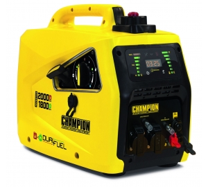 Генератор інверторний газ/бензин Champion Power Equipment 2000 watt