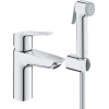 Смеситель для раковины с гигиеническим душем Grohe QuickFix Start 23123003