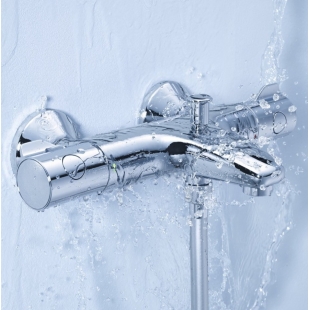 Комплект змішувачів для ванної кімнати з термостатом Grohe QuickFix Grohtherm&Start UA202304TS