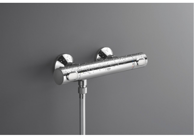 Комплект змішувачів для душу з термостатом Grohe QuickFix Precision Flow&Start Edge ColdStart UA202503TE