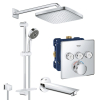 Душевая система скрытого монтажа с термостатом Grohe QuickFix Grohtherm SmartControl&Vitalio Start 250 Cube RU202801C3