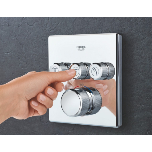 Душевая система скрытого монтажа с термостатом Grohe QuickFix Grohtherm SmartControl&Vitalio Start 250 Cube RU202801C3