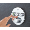 Душевая система скрытого монтажа с термостатом Grohe QuickFix Grohtherm SmartControl&Vitalio Start 250 Round RU202801R3