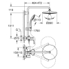 Душова система зі змішувачем для душа Grohe QuickFix Vitalio Joy Shower System 27684001