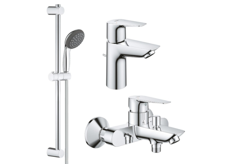 Комплект змішувачів для ванної кімнати Grohe QuickFix Start Edge UA202501SQ