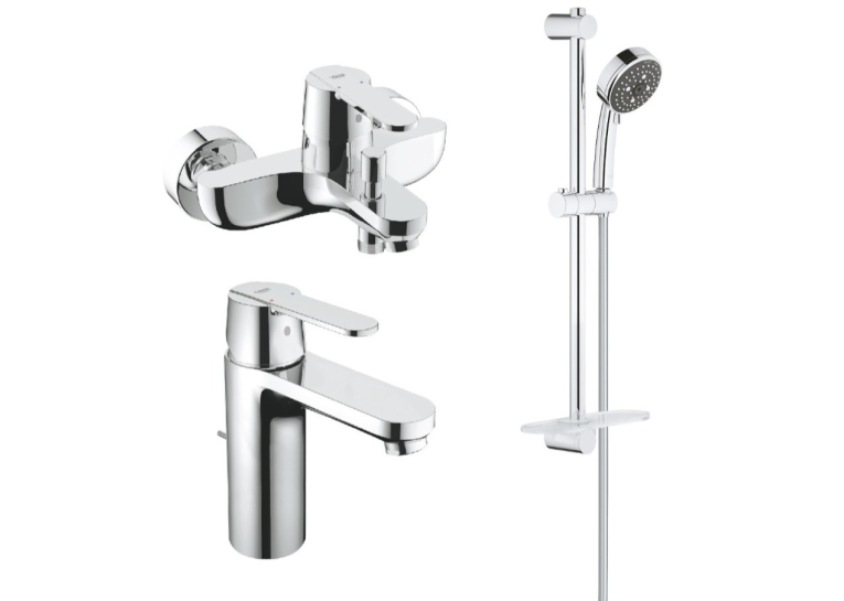 Комплект смесителей для ванной комнаты Grohe QuickFix Get UA202702MQ
