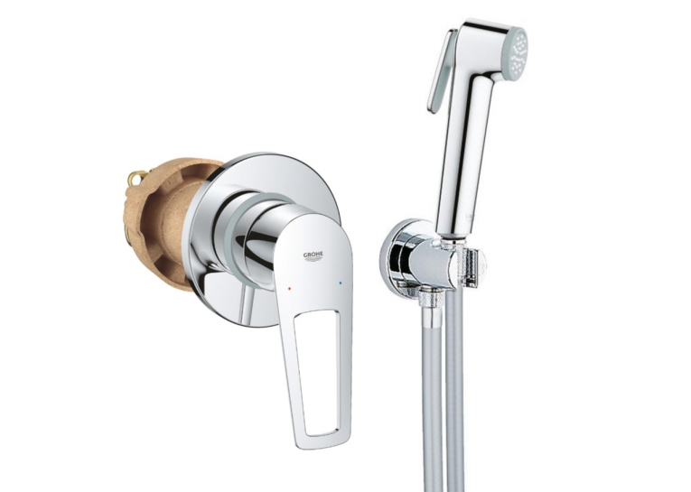 Гігієнічний душовий набір Grohe QuickFix Bau Loop UA202406QF