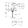 Змішувач для кухні Grohe QuickFix Start 31138002