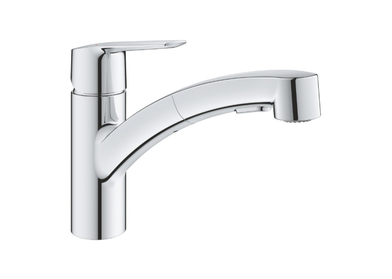 Смеситель для кухни с выдвижным изливом Grohe QuickFix Start 30531001