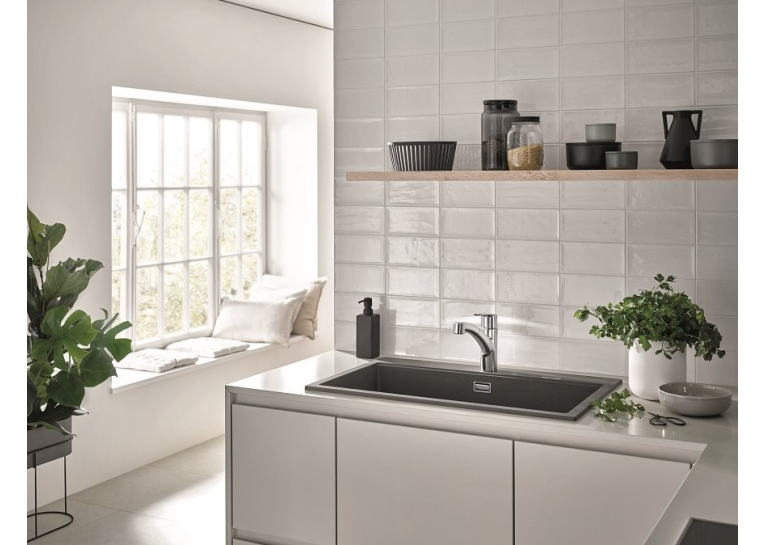 Смеситель для кухни с выдвижным изливом Grohe QuickFix Start 30531001