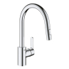 Смеситель для кухни с выдвижным изливом Grohe QuickFix Get 31484001
