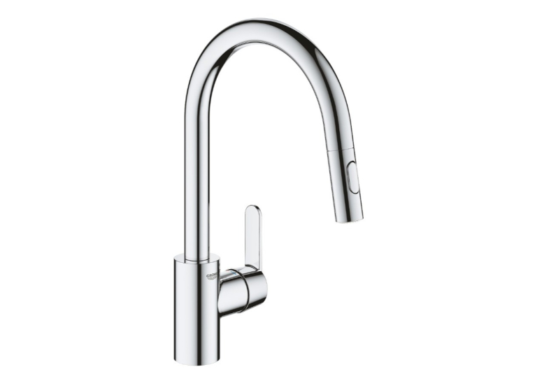 Смеситель для кухни с выдвижным изливом Grohe QuickFix Get 31484001
