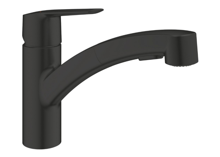Змішувач для кухні з висувним виливом Grohe QuickFix Start 303072431