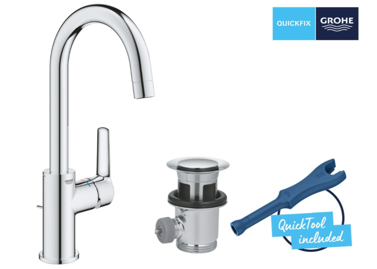Змішувач для раковини L-розміру Grohe QuickFix Start 24203002