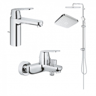 Набор смесителей для ванны и душа GROHE Eurosmart Cosmopolitan 126112R