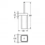 Єршик туалетний Grohe Selection Cube 40857000 (виставковий зразок)