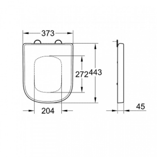 Сиденье для унитаза Grohe Euro Ceramic 39330000