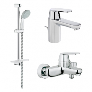 Набор смесителей для ванной S-size Grohe Eurosmart Cosmopolitan, 126111S