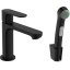 Змішувач Hansgrohe Rebris S 110 для умивальника з гігієнічною лійкою . Matt Black 72215670