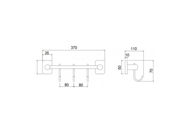 Гачок Qtap Liberty ORO 1154-3