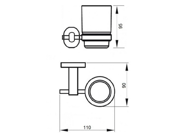 Склянка Qtap Liberty ORO 1158