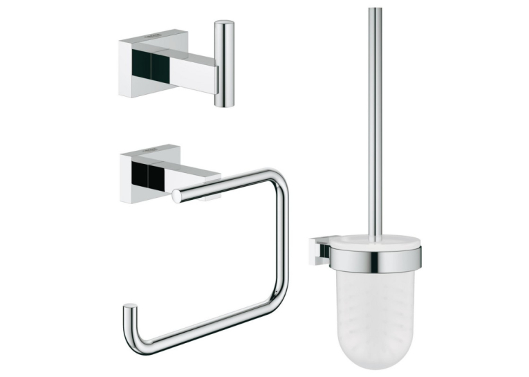 Набір аксесуарів City 3 в 1 Grohe Essentials Cube 40757001
