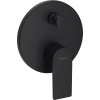 Смеситель Hansgrohe Rebris E скрытого монтажа ванна/душ, верхняя часть. Matt Black 72468670