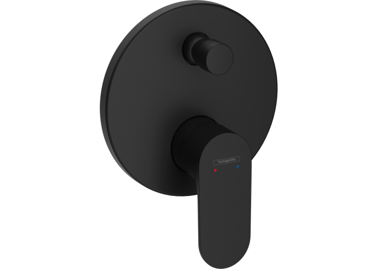 Змішувач Hansgrohe Rebris S прихованого монтажу ванна/душ , верхня частина . Matt Black 72466670