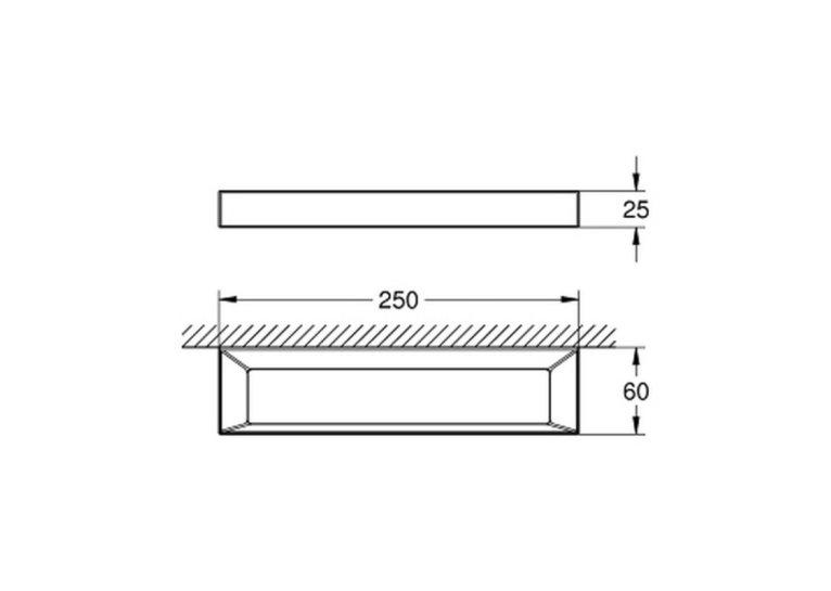 Рушникотримувач Grohe Selection Cube 40766000