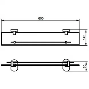 Полиця Qtap Liberty CRM 1153