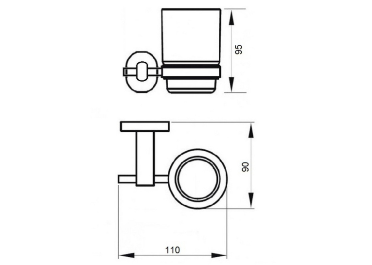 Склянка Qtap Liberty CRM 1158